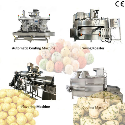 İyi bir fiyat. Verimli Gıda Kavurma İşlemi için Özelleştirilebilir SUS304 200kg/sa-500kg/sa Fındık Kaplama ve Kavurma Üretim Hattı çevrimiçi