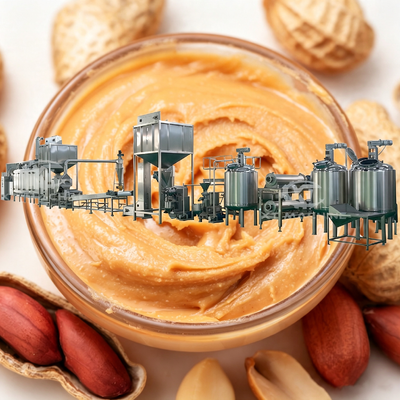 İyi bir fiyat. Premium Tam Otomatik Fıstık Tereyağı Üretim Hatı, Tek Duraklı Fındık Pastası Çözümü. De-Stoner, Kızartma, Blanching, Sortlama, Darma, Karıştırma, Gazdan Arındırma ve Soğutma Entegre İşleme Ekipmanı. çevrimiçi