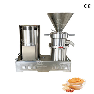 İyi bir fiyat. PLC Kontrolü Gıda Sınıfı Endüstriyel Kolloid Mill Susam Fıstık Tereyağı Mağazası Çok Fonksiyonlu Fındık Pastası Yapma Ekipmanı çevrimiçi